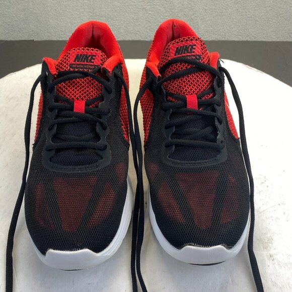 Nike Revolution 3 University Red/Metallic Silver Shoes 819300-600,Size 10.5 Men - Picture 9 of 10